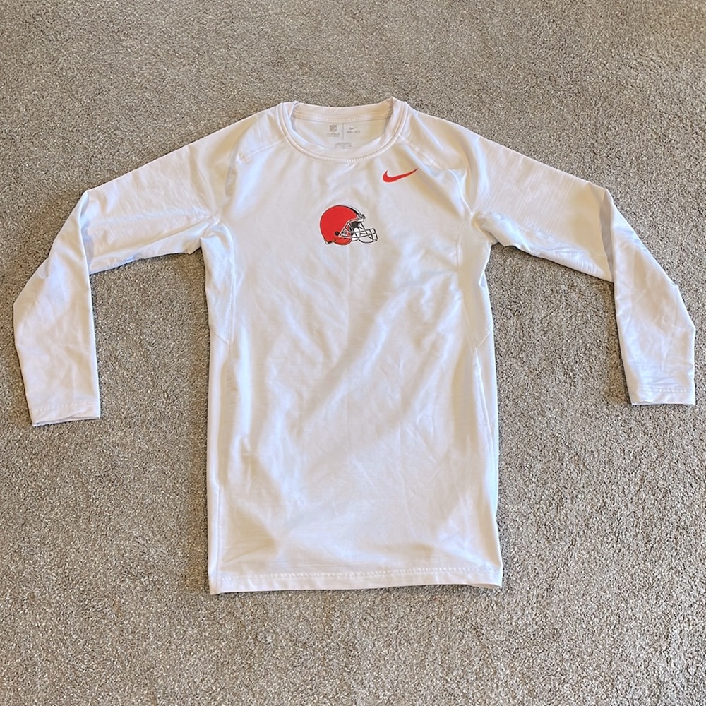 Men’s Nike Dryfit Cleveland Browns Training Long Sleeve